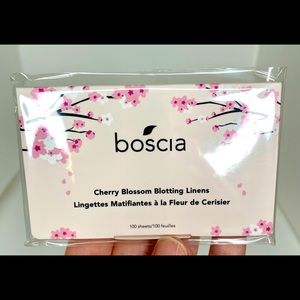 🆕 NWT boscia Cherry Blotting Linens - Brand New in Clear Wrap